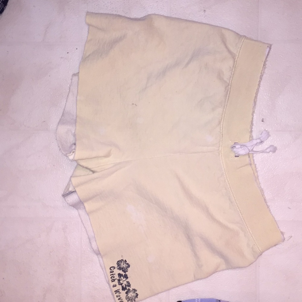 Yellow Hang Loose Shorts